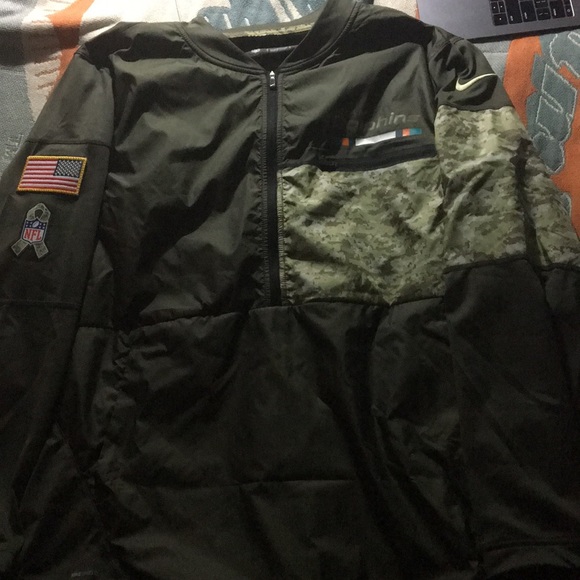 miami dolphins salute to service jacket